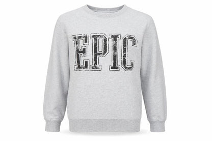 urban 65 Girls Grey   Pullover Sweatshirt Size 11-12 Years