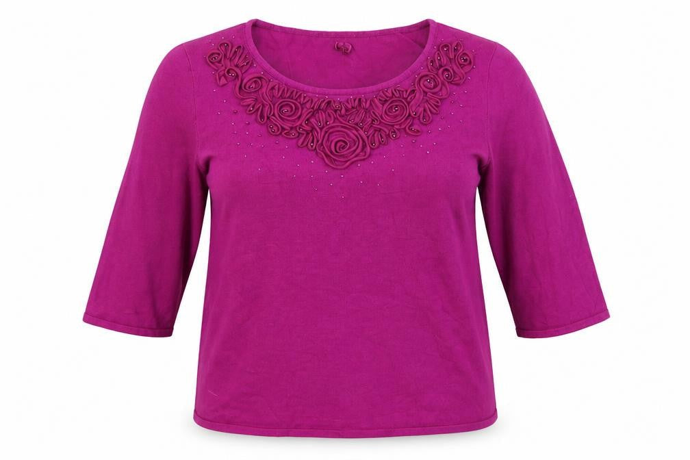 Preworn Womens Purple   Pullover Jumper Size L