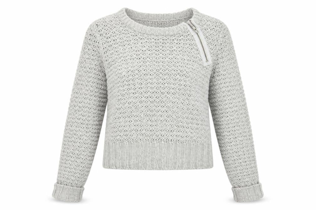 Brave Soul Womens Grey   Pullover Jumper Size S