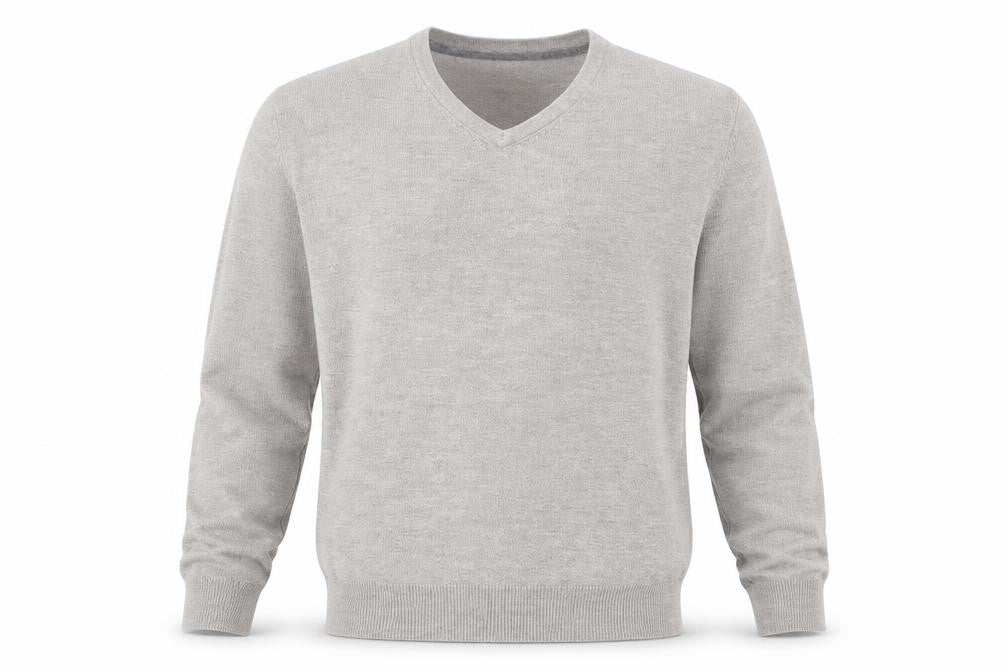 Matalan Mens Grey  Knit Pullover Jumper Size L