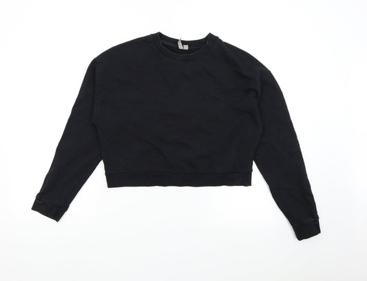 ASOS Womens Black   Pullover Sweatshirt Size 12