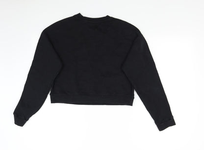 ASOS Womens Black   Pullover Sweatshirt Size 12