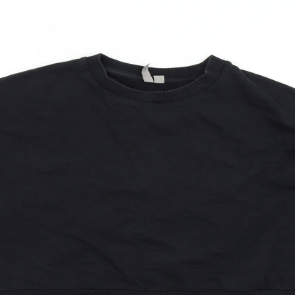 ASOS Womens Black   Pullover Sweatshirt Size 12