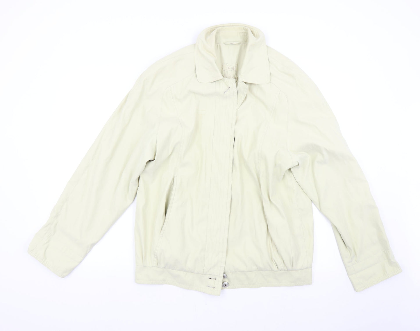 Telemac Mens Beige   Bomber Jacket Jacket Size L