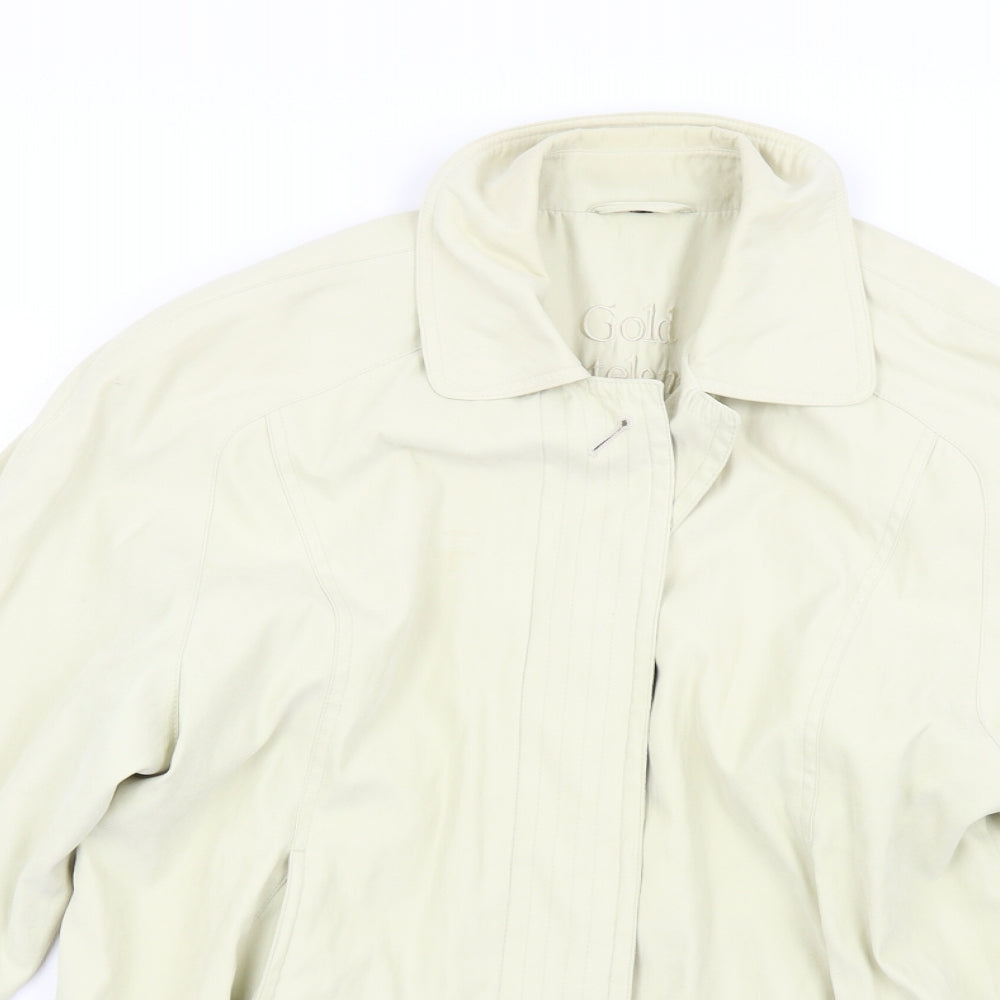 Telemac Mens Beige   Bomber Jacket Jacket Size L