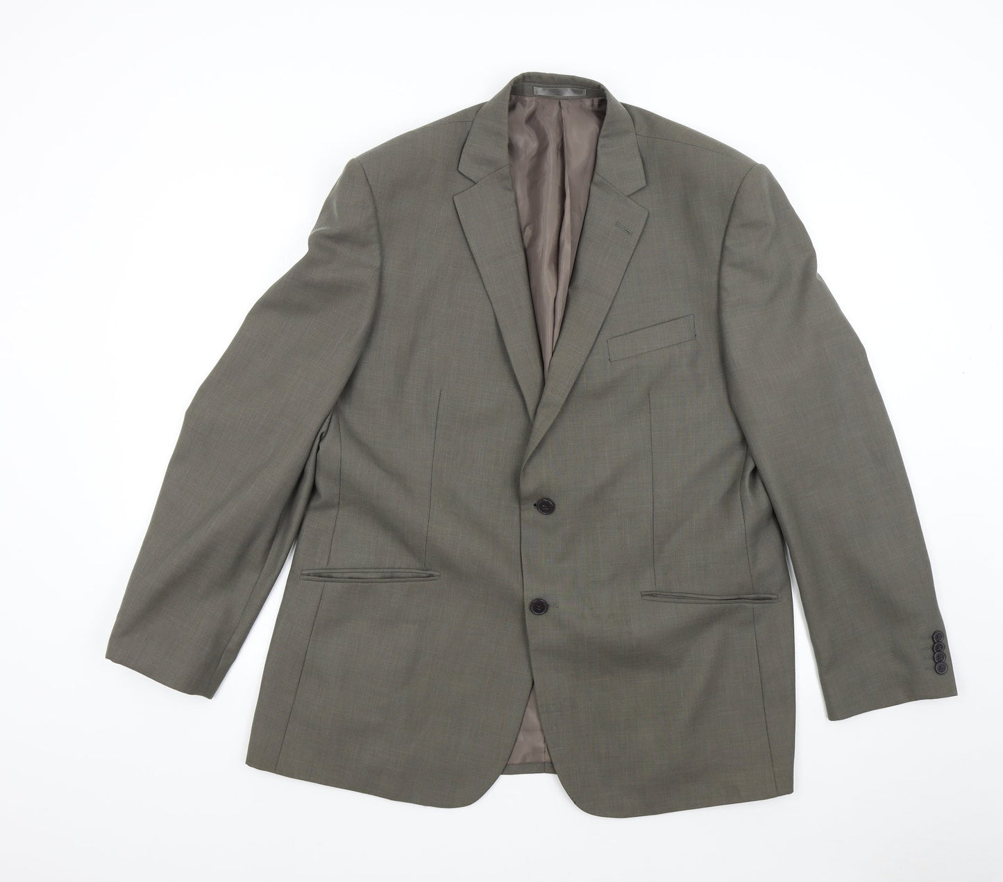F&F Mens Green   Jacket Suit Jacket Size 44