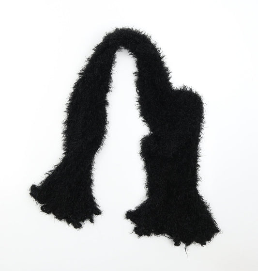 Preworn Womens Black    Scarf