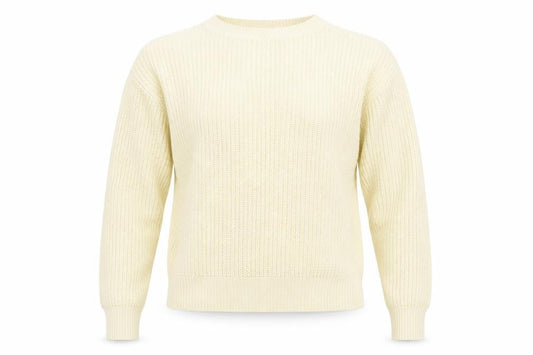 Boohoo Womens Beige  Knit Pullover Jumper Size 12