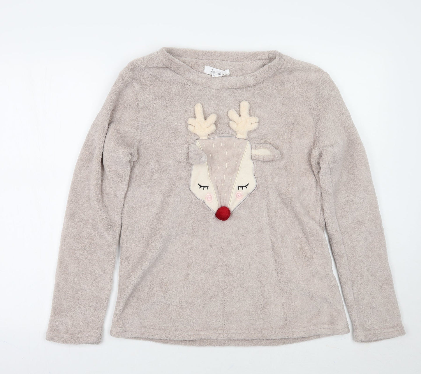 Love to lounge Womens Beige   Top Pyjama Set Size S  - Christmas