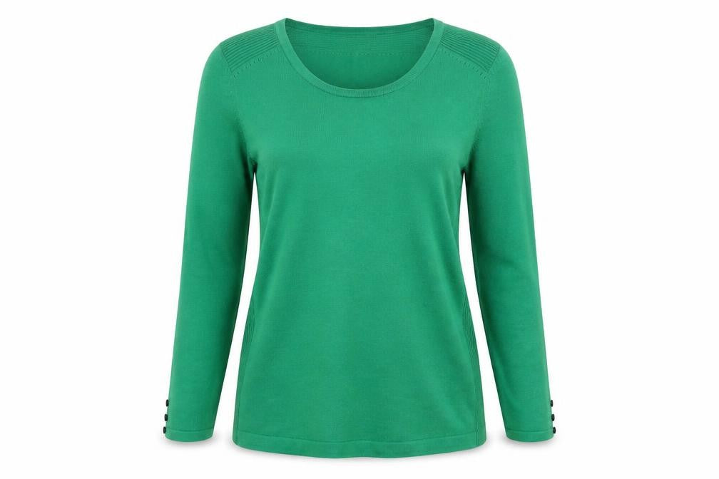 Planet Womens Green   Pullover Jumper Size S