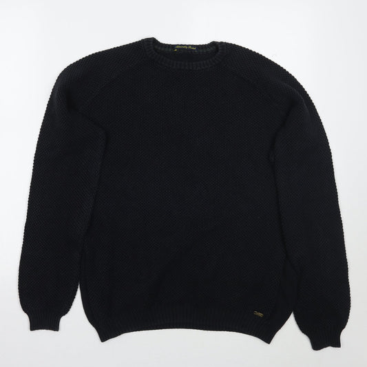 Sainsbury Mens Blue   Pullover Jumper Size M