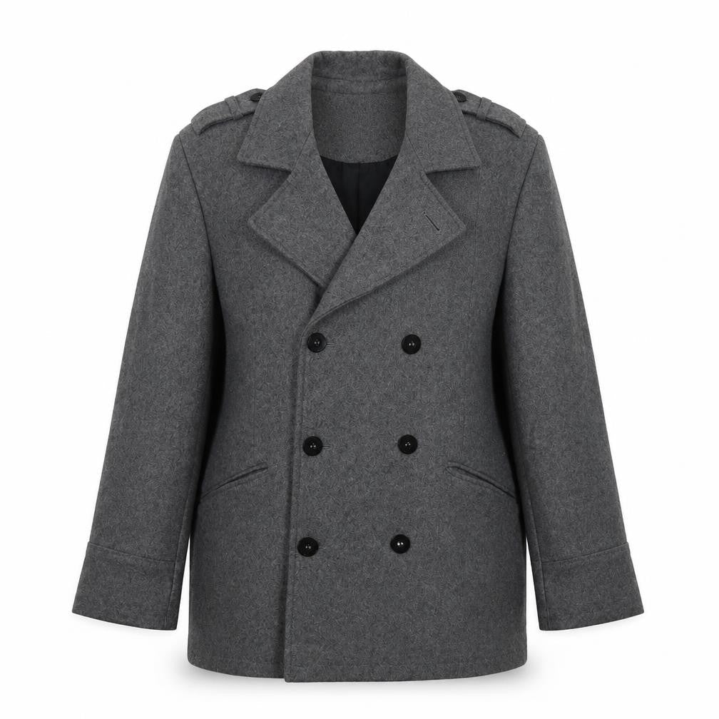 PETER WRETH Womens Grey   Jacket Coat Size L