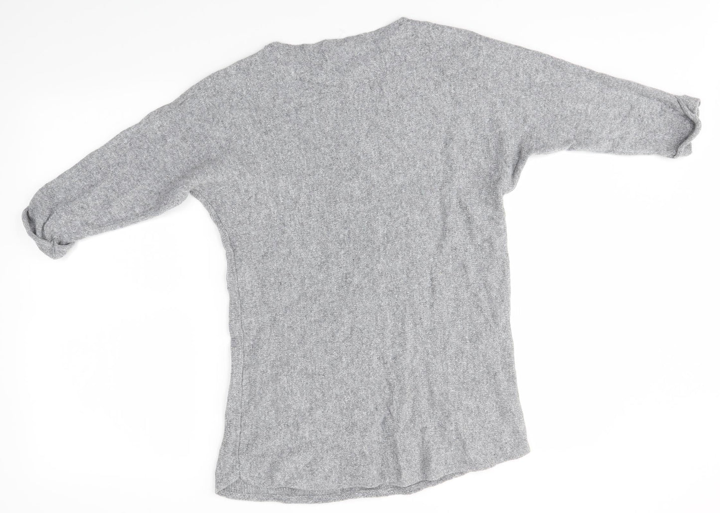 VIZA VIZ Womens Grey   Pullover Jumper Size S