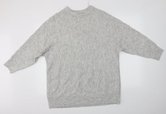 Bonmarché Womens Grey   Pullover Jumper Size 16