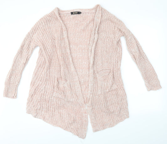 Misspap Womens Pink   Cardigan Jumper Size 10