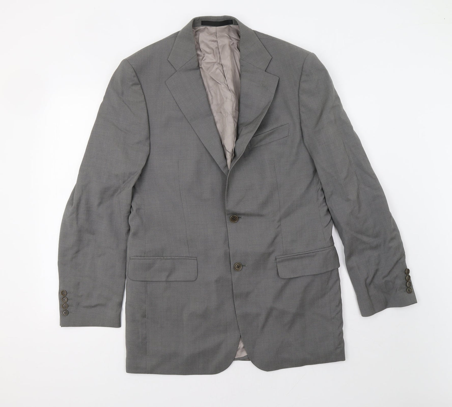 Preworn Mens Grey   Jacket Blazer Size 42