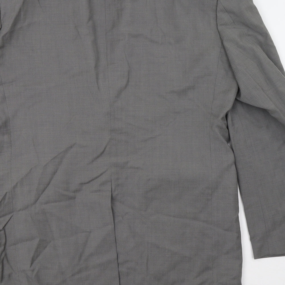 Preworn Mens Grey   Jacket Blazer Size 42