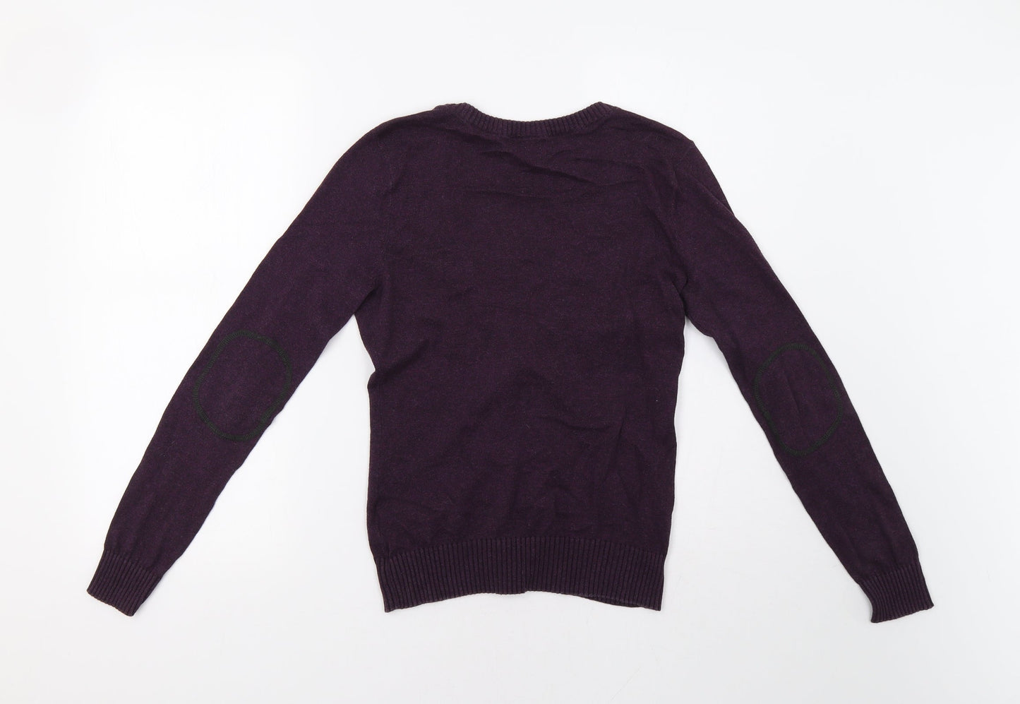 H&M Womens Purple   Cardigan Jumper Size 10