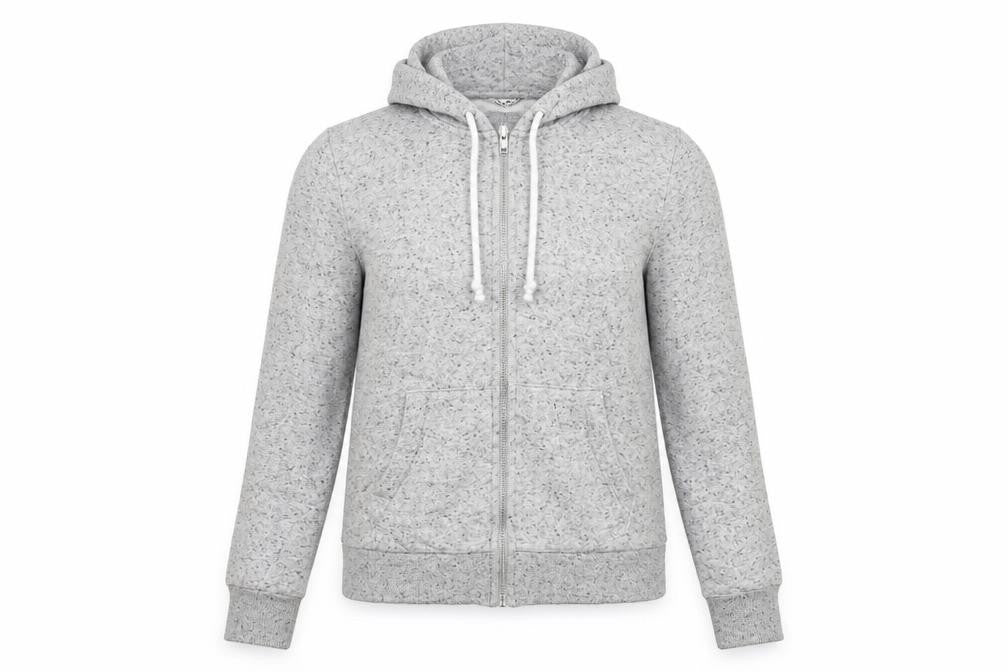 H&M Womens Grey   Henley Hoodie Size M