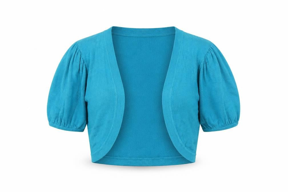 South Womens Blue   Shrug Jumper Size 10