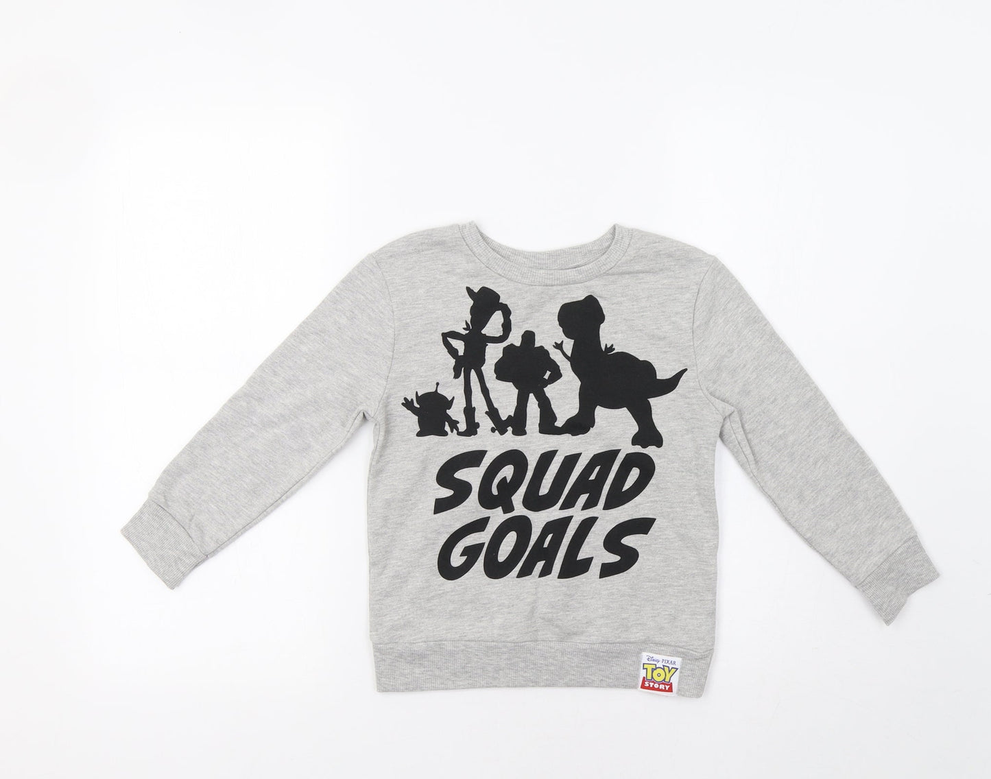 George Girls Grey   Pullover Sweatshirt Size 4-5 Years  - Toy Story