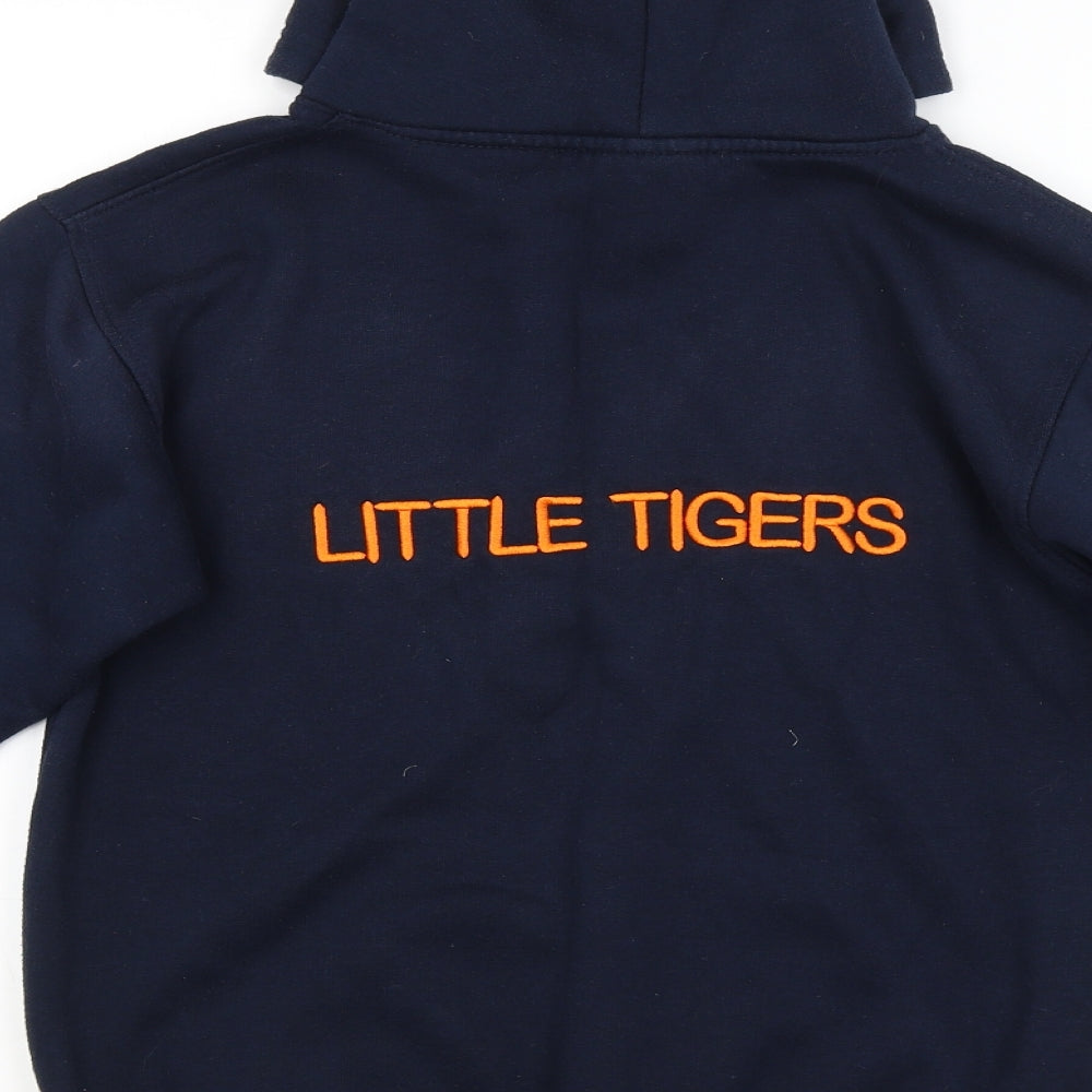 Preworn Boys Blue   Pullover Hoodie Size 9-10 Years
