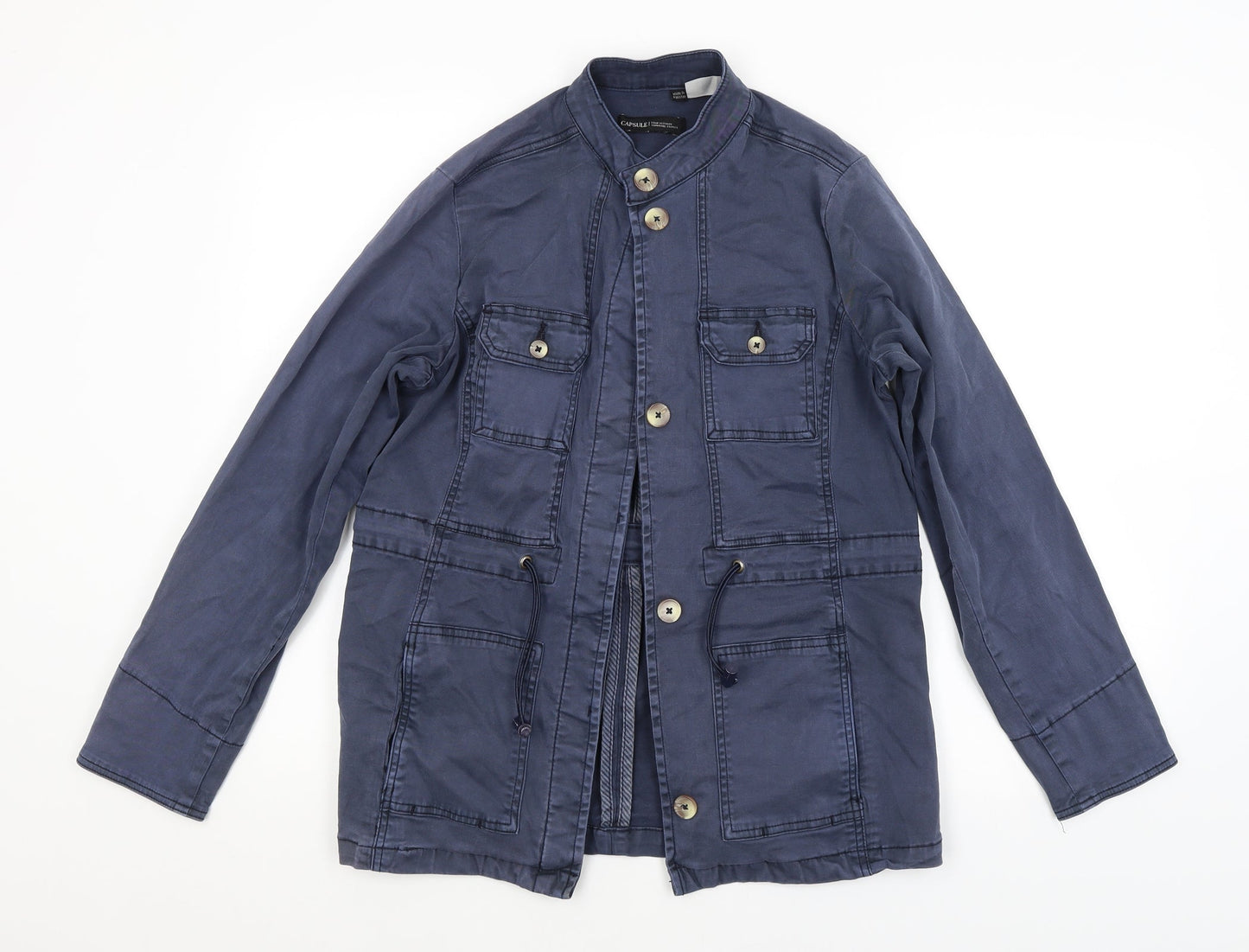 CAPSULE Womens Blue   Jacket  Size 12