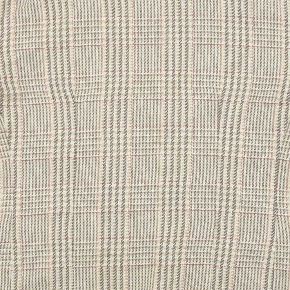 Freemans Womens Multicoloured Check  Jacket Blazer