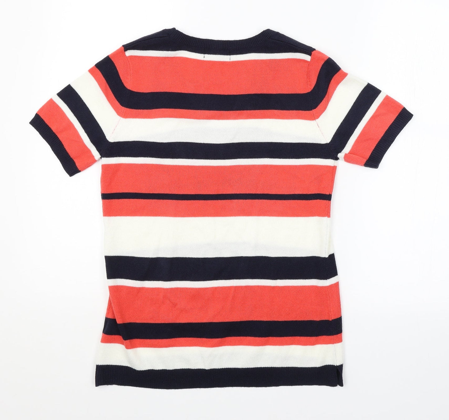 Papaya Womens Multicoloured Striped  Pullover Jumper Size 8