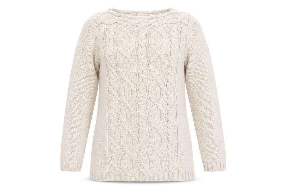 BHS Womens Beige Argyle/Diamond  Pullover Jumper Size 12
