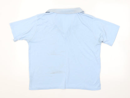 Beaumonde Womens Blue   Basic Polo Size 18