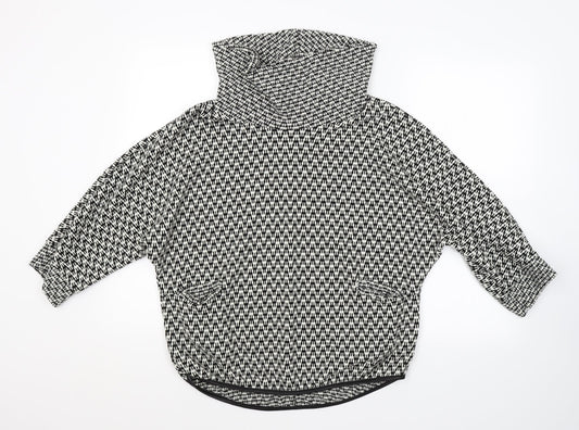 Preworn Womens Multicoloured Argyle/Diamond  Pullover Jumper Size 8