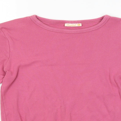 Preloved FOXHOLE Womens Pink   Pullover Jumper Size XL - Detail