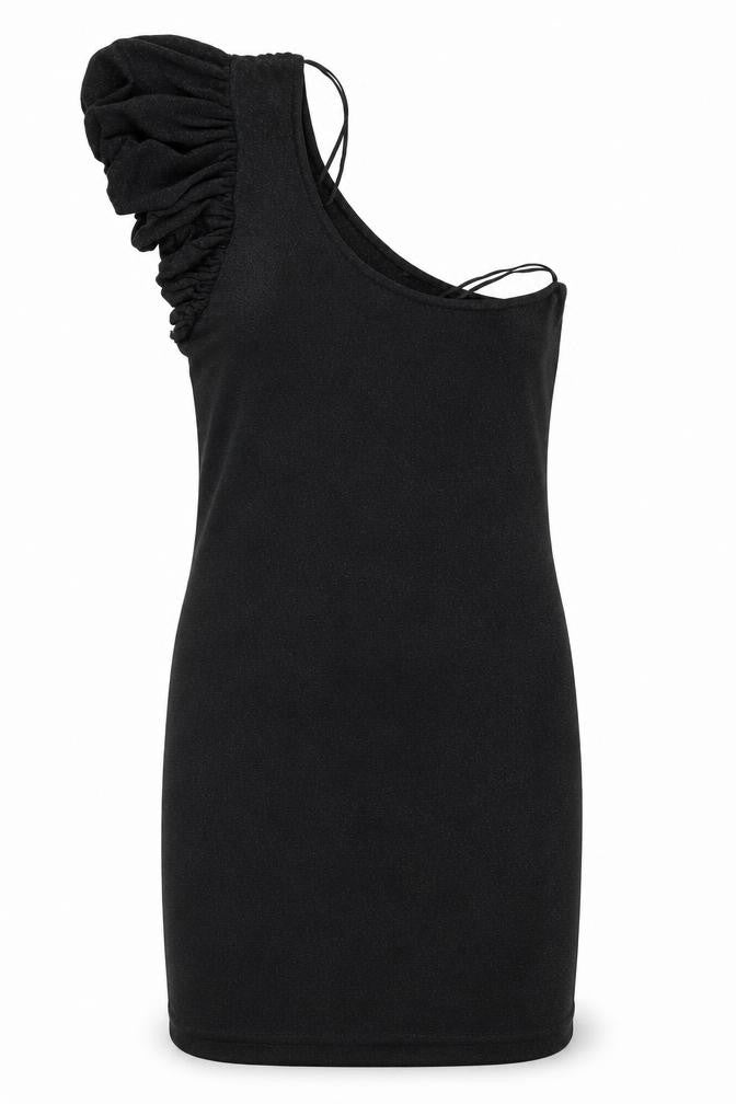 Oasis Womens Black   Jumper Dress  Size 10  - Subtle glitter effect