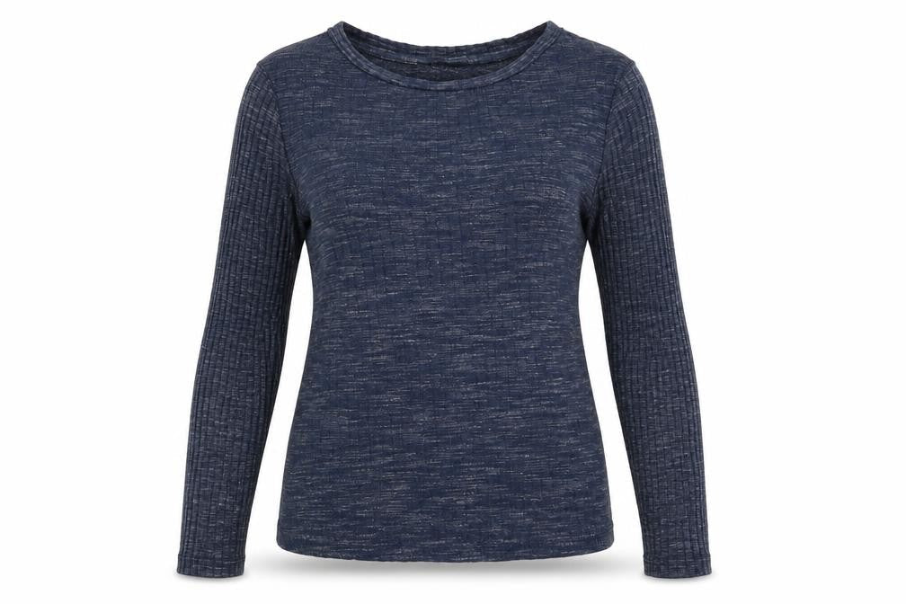 New Look Womens Blue   Jersey Blouse Size 8