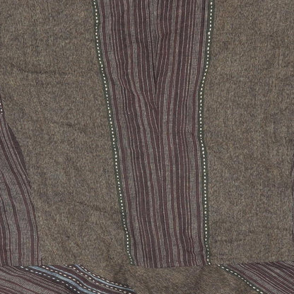Adini Womens Brown Striped  Jacket  Size S
