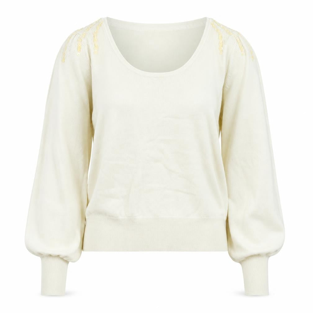 Atmosphere Womens Beige   Pullover Jumper Size M
