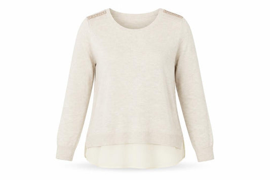 F&F Womens Beige   Pullover Jumper Size 12