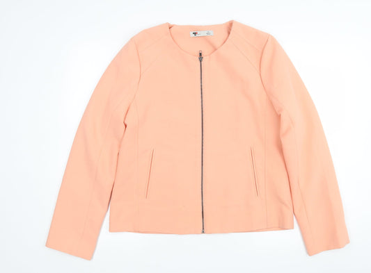Emt Womens Pink   Jacket Blazer Size 14