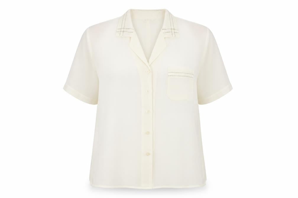 Berkertex Womens Ivory   Basic Button-Up Size 16