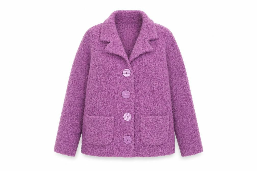 EWM Womens Pink   Jacket Coatigan Size M