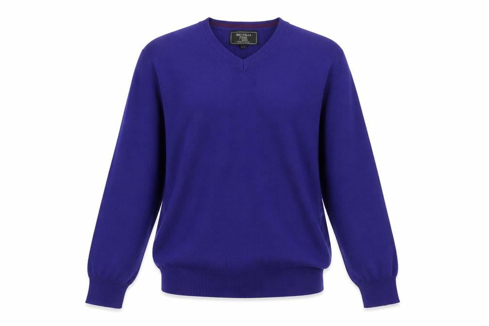 Brunella Gori Mens Blue    T-Shirt Size S