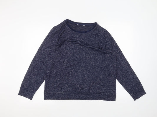 Marks and Spencer Womens Blue   Pullover Jumper Size 14