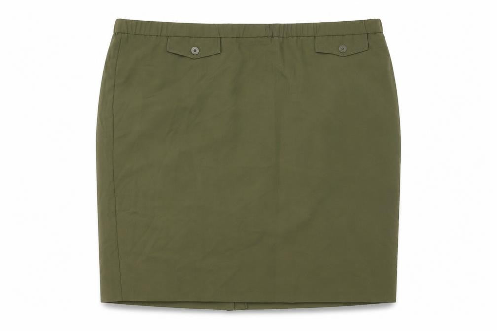 Magisculpt Womens Green   Mini Skirt Size 28