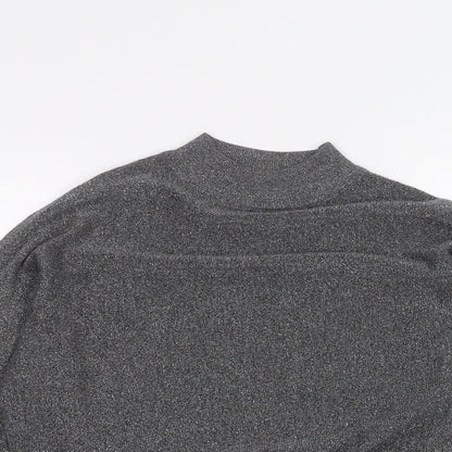 Marks & Spencer Womens Black   Basic T-Shirt Size S