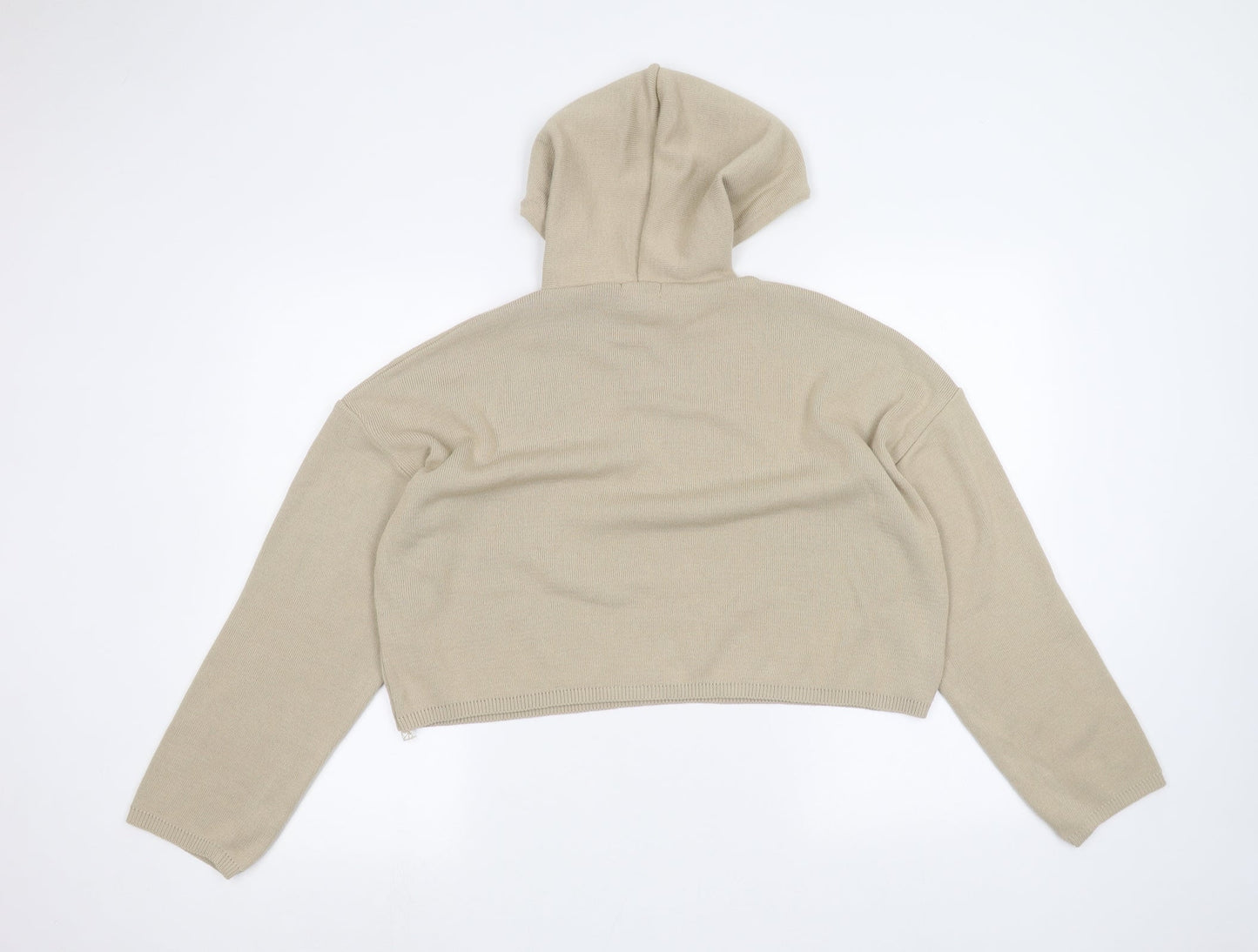 Boohoo Womens Brown   Pullover Hoodie Size M
