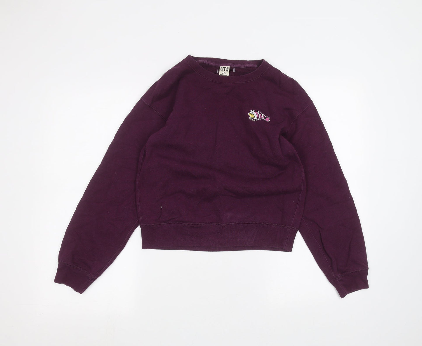 Uni Mens Purple   Pullover Jumper Size M