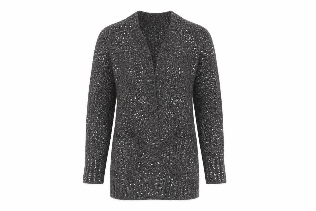 Marks & Spencer Womens Black   Cardigan Jumper Size 10