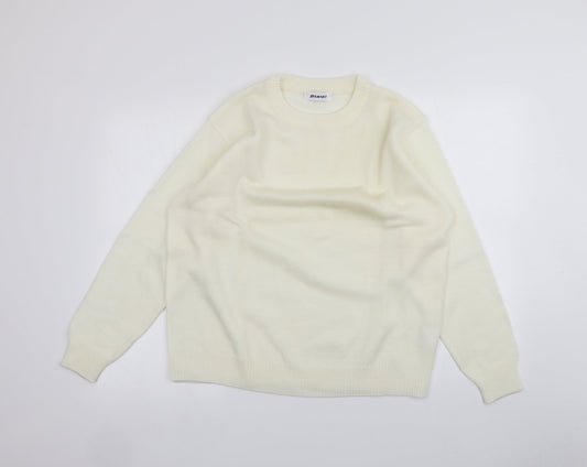 Damart Womens White   Pullover Jumper Size 16