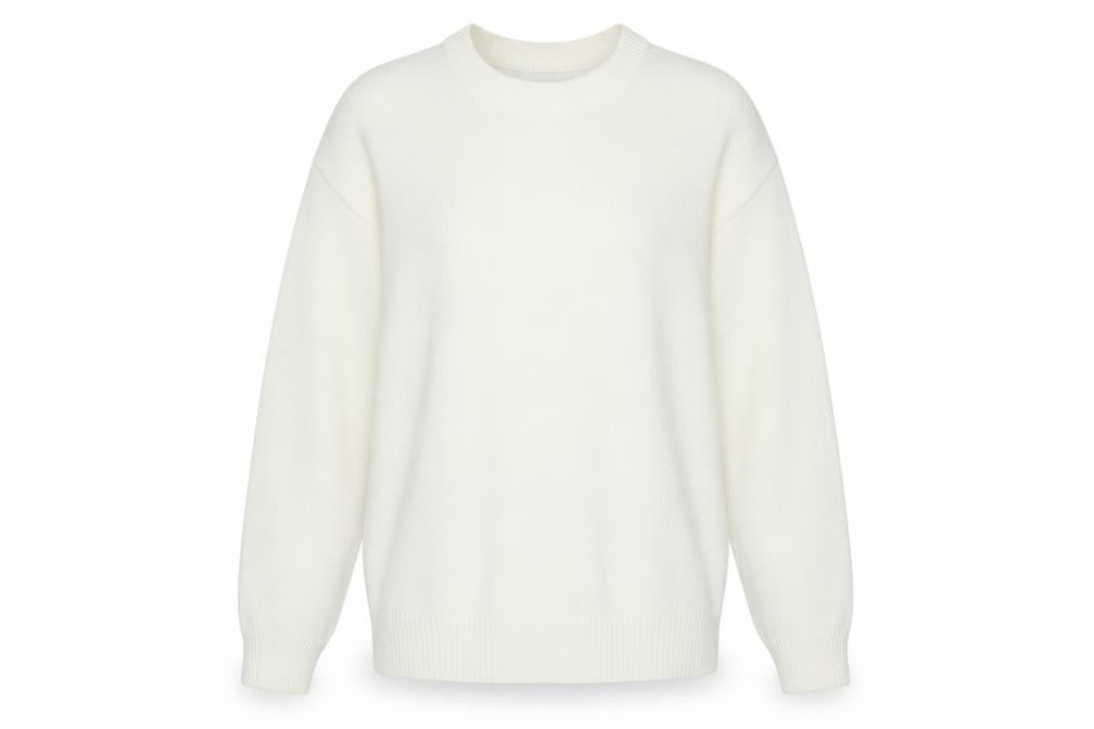 Damart Womens White   Pullover Jumper Size 16